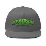 KitchenSlapMusik text - Flat Bill Cap