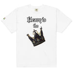 Heavy is the Crown - Men’s garment-dyed heavyweight t-shirt