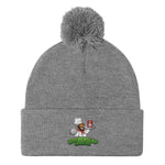 Kitchen Slap Musik logo - Pom-Pom Beanie