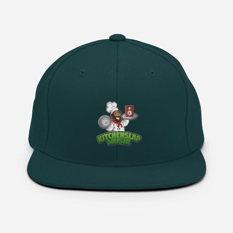 Kitchen Slap Musik logo - Snapback Hat