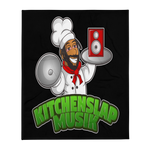 Kitchen Slap Musik logo - Throw Blanket