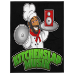 Kitchen Slap Musik logo - Throw Blanket